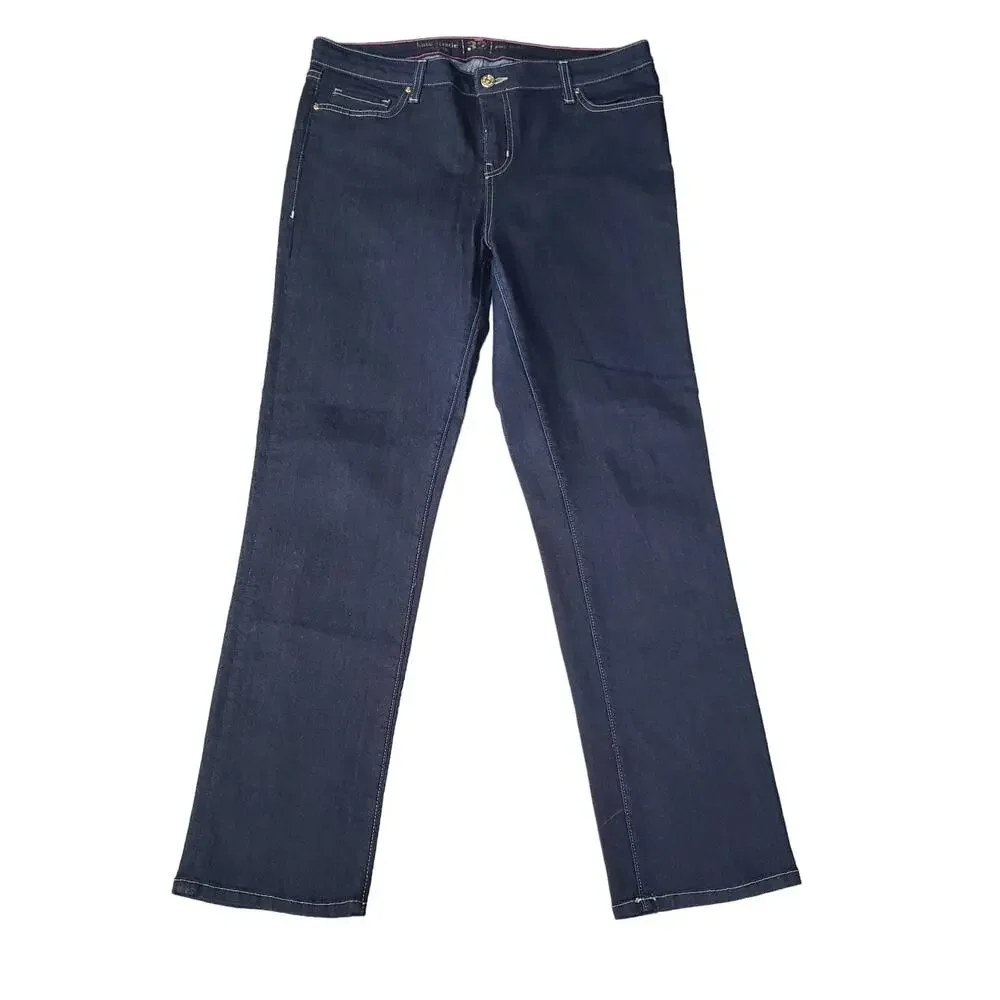 Kate Spade New York Play Hooky Perry Street Dark Denim Blue Jeans | Size 32